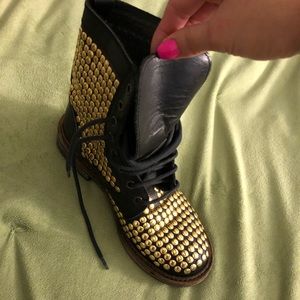 Steve Madden stud boots